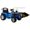 traktor niebieski d